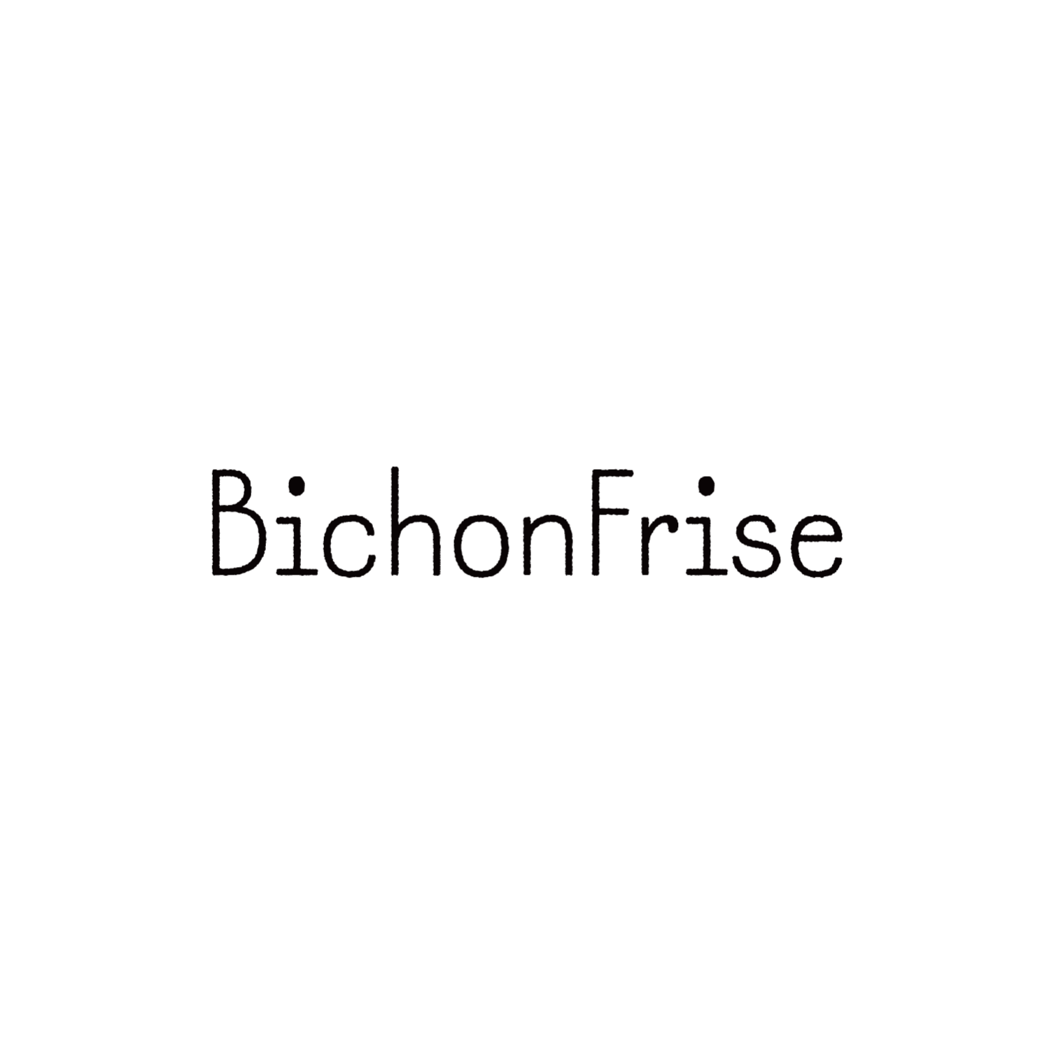 [FONT] BichonFrise